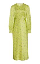 Moda Operandi Olivia Von Halle Aureta Silk Prairie Dress Size: Xs