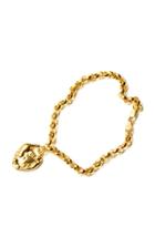 Moda Operandi Pamela Card The Unveiled Love 24k Gold-plated Bracelet