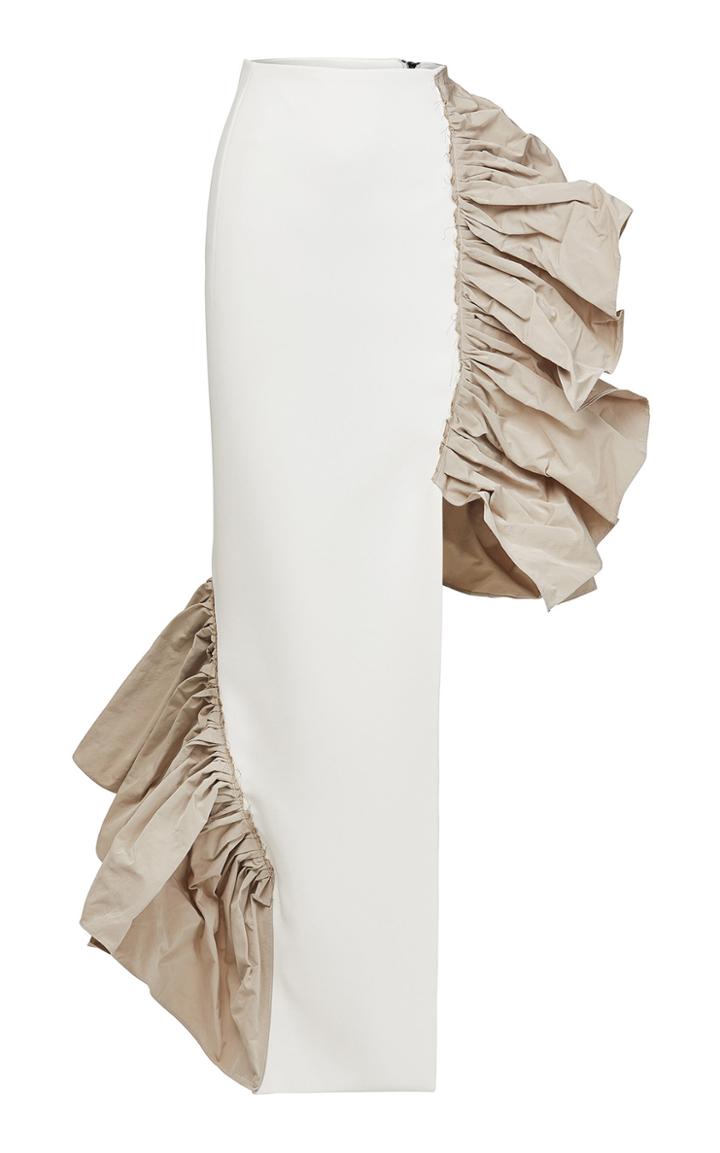 Moda Operandi Maticevski Intensity Ruffled Crepe Skirt