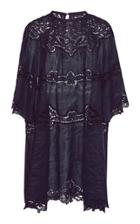 Isabel Marant Marlone Lace-trimmed Ramie Dress