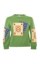 Loewe Playing Card Jacquard Sweater