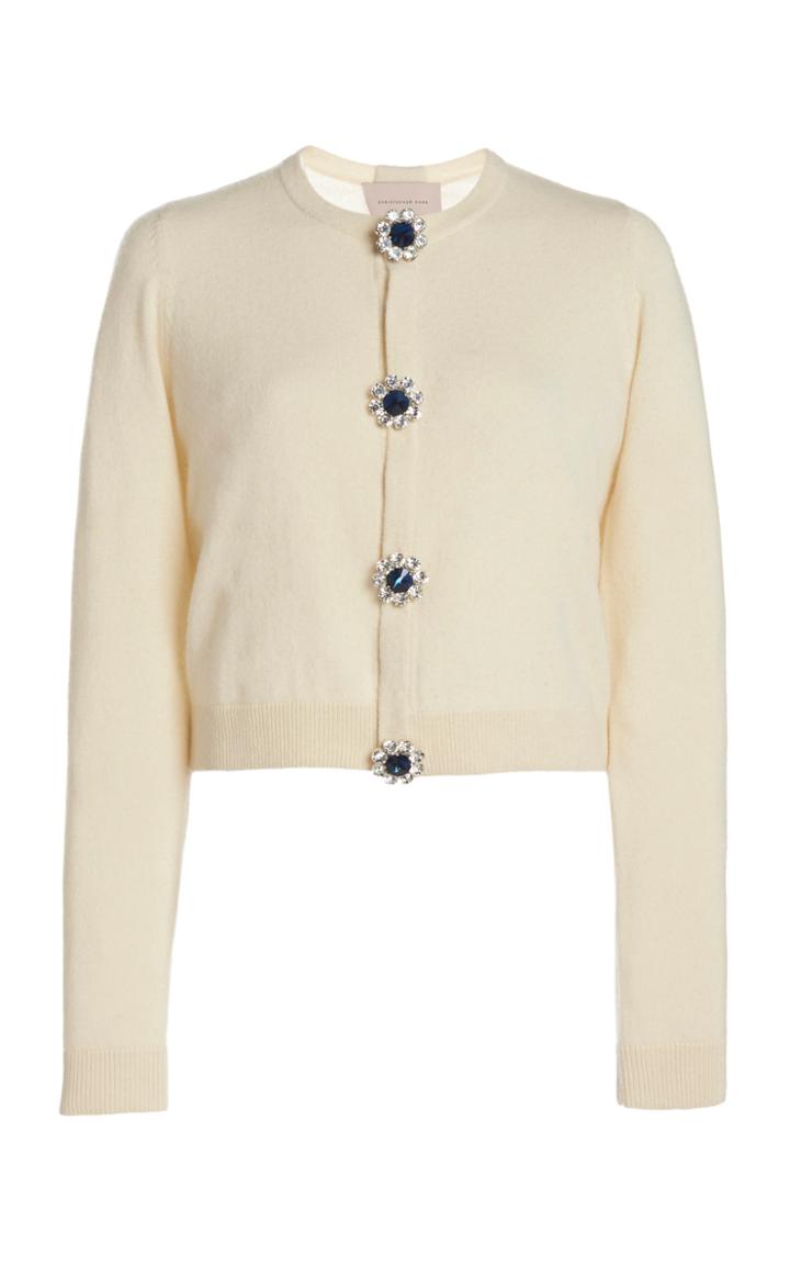 Moda Operandi Christopher Kane Knitted Cropped Cardigan