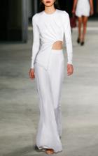 Cushnie Et Ochs Erie Wide Leg Pant