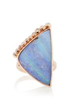 Jill Hoffmeister One-of-a-kind 14k Rose Gold, Diamond And Opal Ring