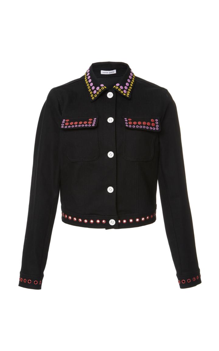 Tomas Maier Grommet Denim Jacket