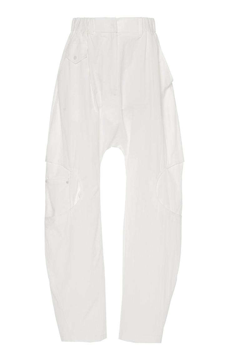 Moda Operandi Low Classic Cotton Blend Stitch Banding Pants Size: M