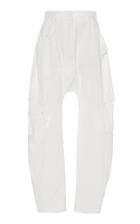 Moda Operandi Low Classic Cotton Blend Stitch Banding Pants Size: M