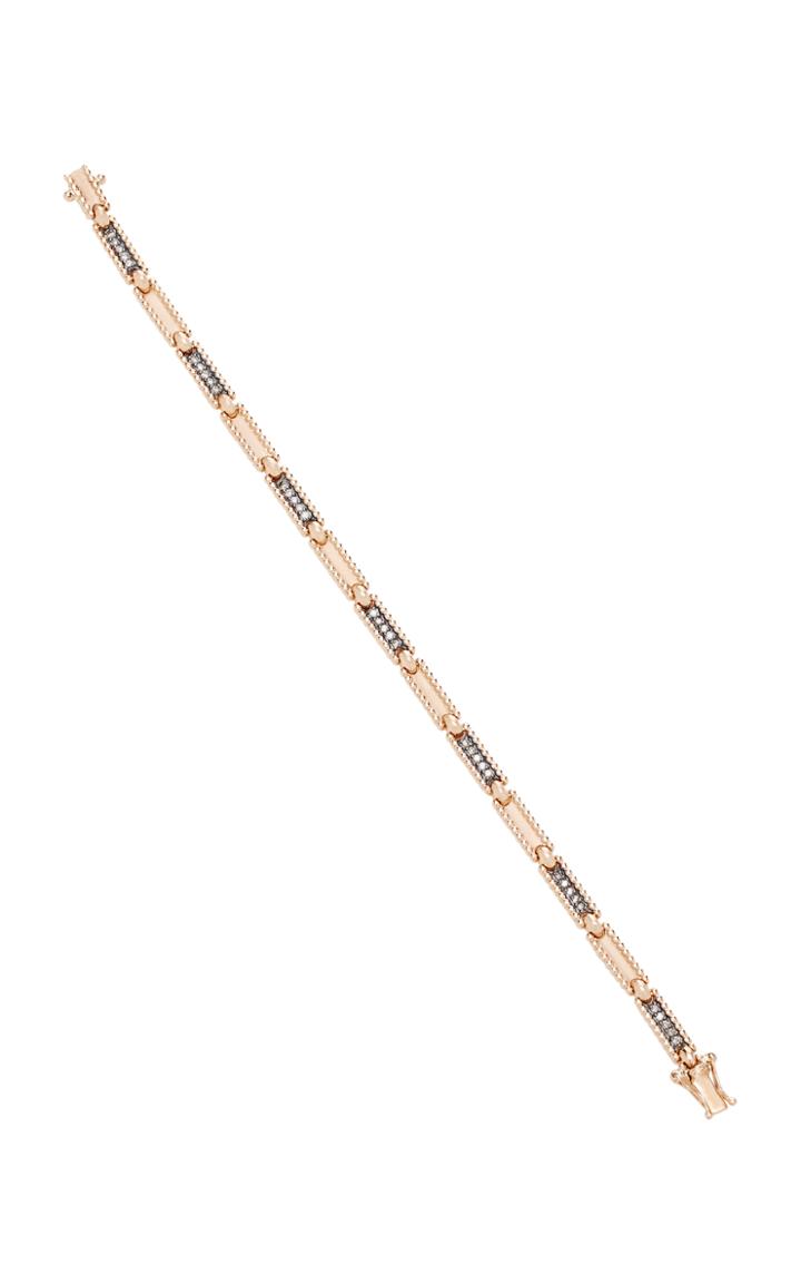 Kismet By Milka Champagne Diamond Bead Bracelet