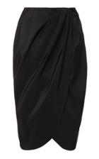 Moda Operandi Alitte Gathered Silk Wrap Skirt Size: 0
