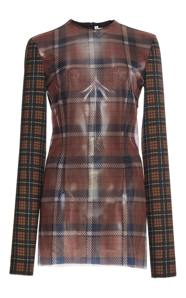 Loewe Check Skinny Top