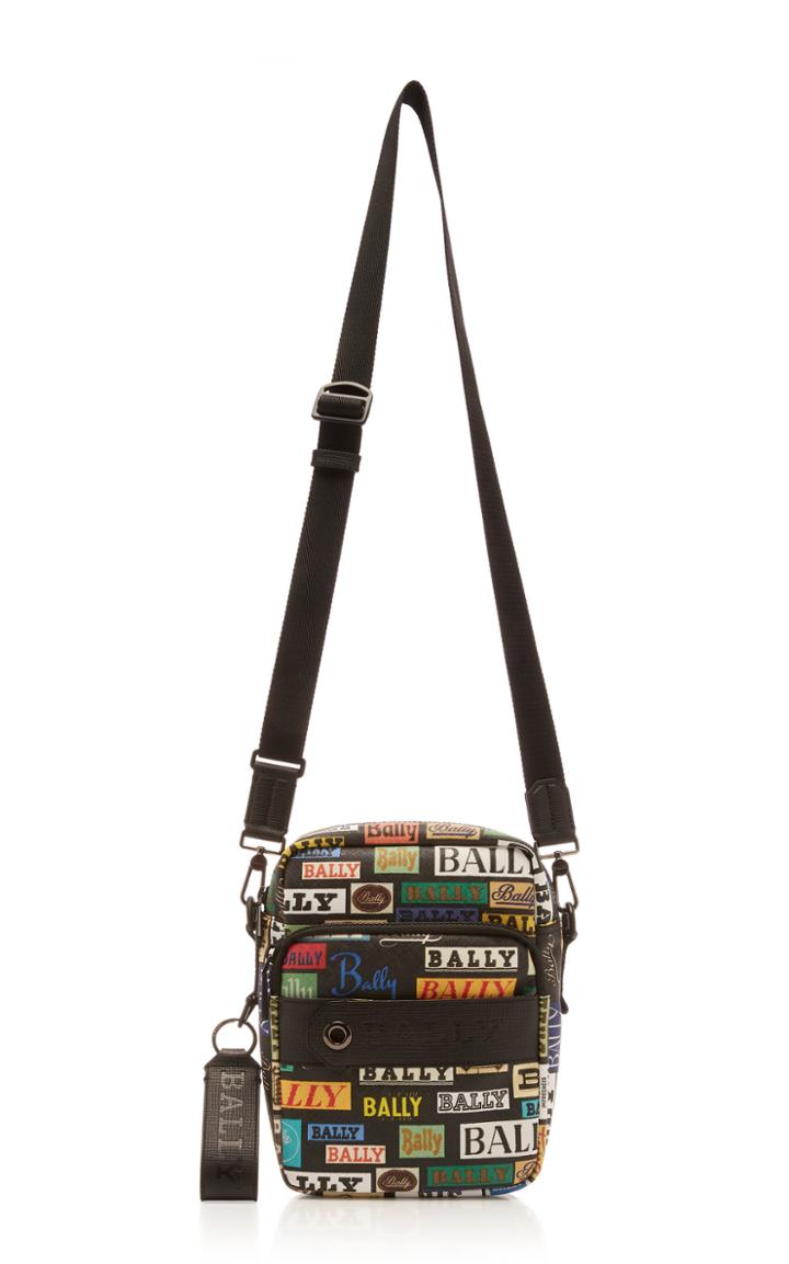 Bally Multicolored Logo Crossbody Bag