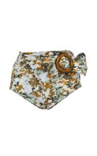 Silvia Tcherassi Patterned Hoshiko Bikini Bottom