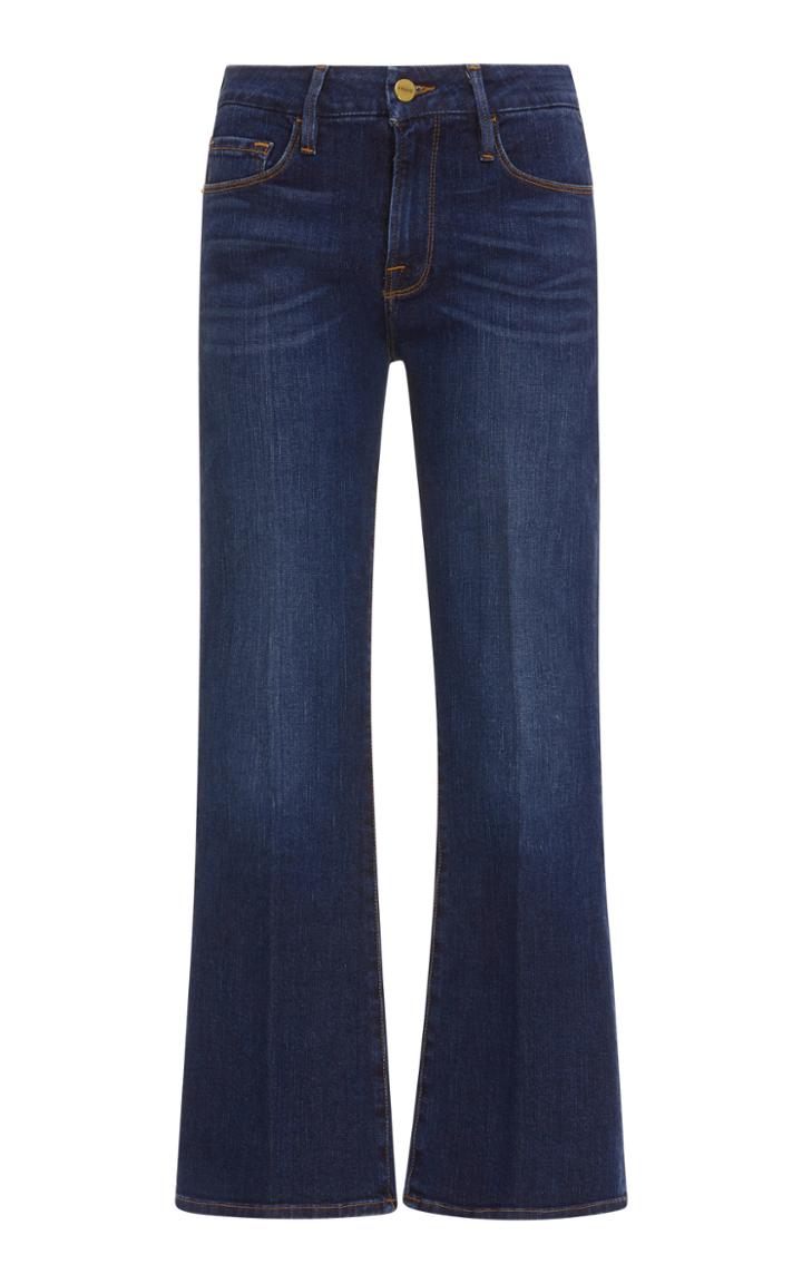 Frame Denim Le Crop Mini Mid-rise Boot Jeans