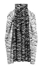 Maticevski Umerous Pleated Printed Full Skirt