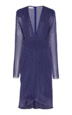 Philosophy Di Lorenzo Serafini Polka Dot Crepe De Chine Dress