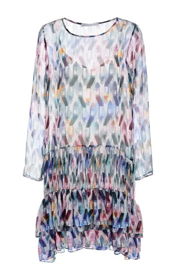 Christina Economou Tiered Audrey Dress