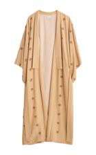 Moda Operandi By Malene Birger Kimonia Oversized Beaded Crepe Robe Jacket