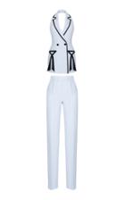 Rasario Halter Double Breasted Suit Set