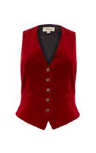 Temperley London Clove Velvet Waistcoat