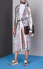 Versace Viscose Silk Satin Dress