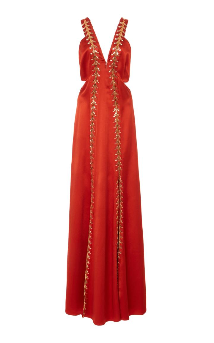 Temperley London Nile Satin Dress