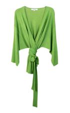 Tuinch Oversized Cashmere-blend Wrap Top