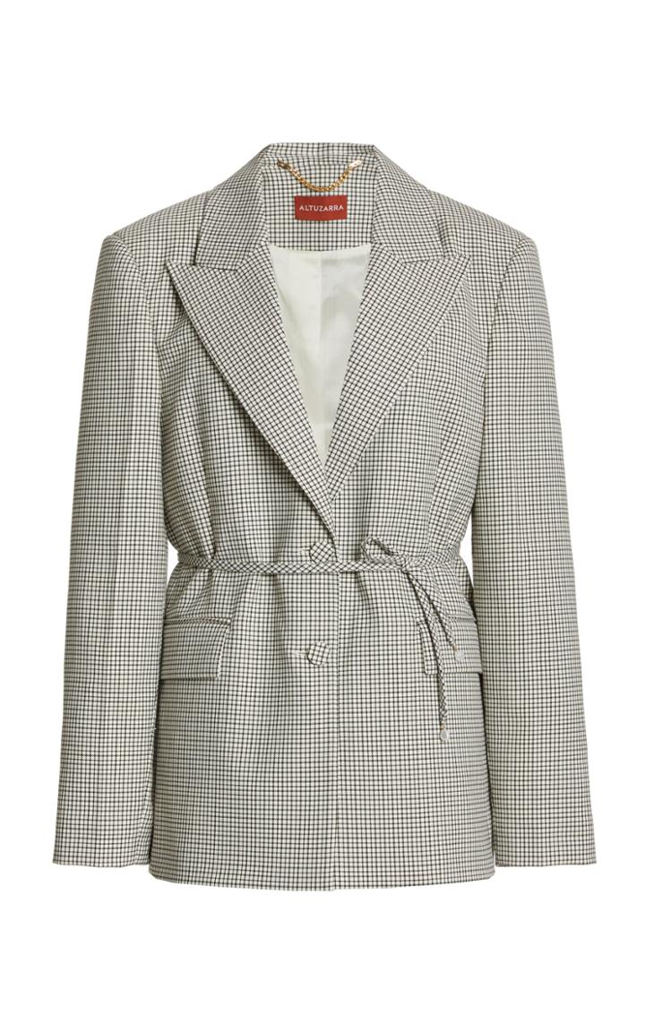 Moda Operandi Altuzarra Arbor Plaid Blazer