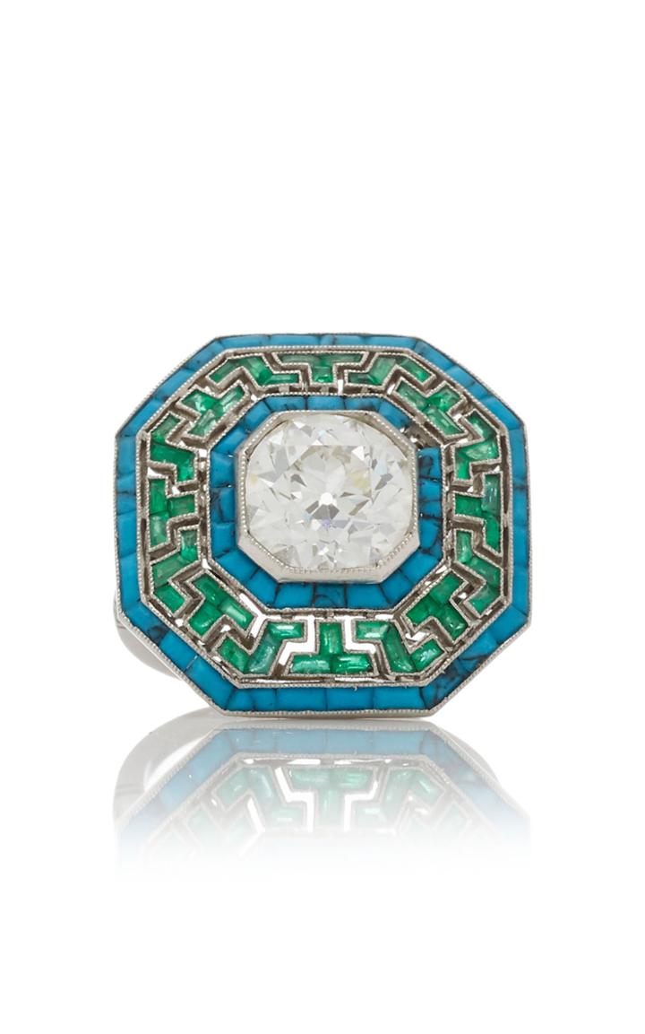 Moda Operandi Simon Teakle Diamond Cocktail Ring