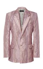 Moda Operandi Y/project Striped Organza Single-breasted Blazer Size: 36