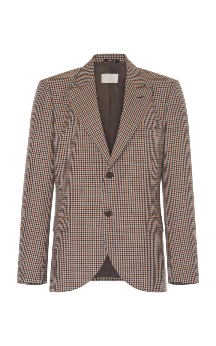 Maison Margiela Micro Check Relaxed Jacket