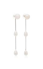 Sophie Buhai Sterling Silver And Faux Pearl Earrings