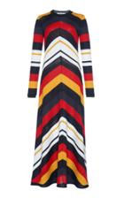 Msgm Multi Color Stripe Dress
