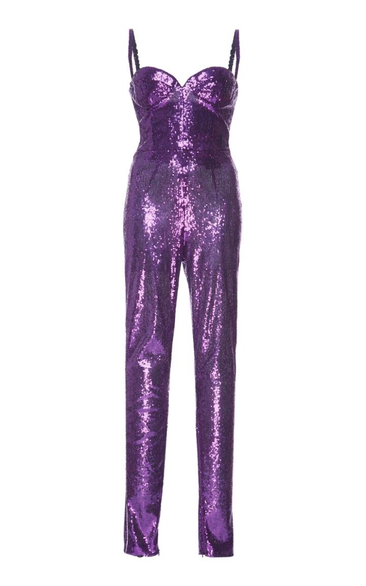 Dundas Sequin Fitted Jumpsuit