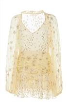 Loveshackfancy Rina Sunflower Mini Dress