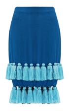 Mochi Susaa Knee Length Tassel Skirt
