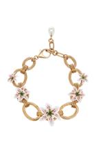 Dolce & Gabbana Lily-embellished Chain Necklace