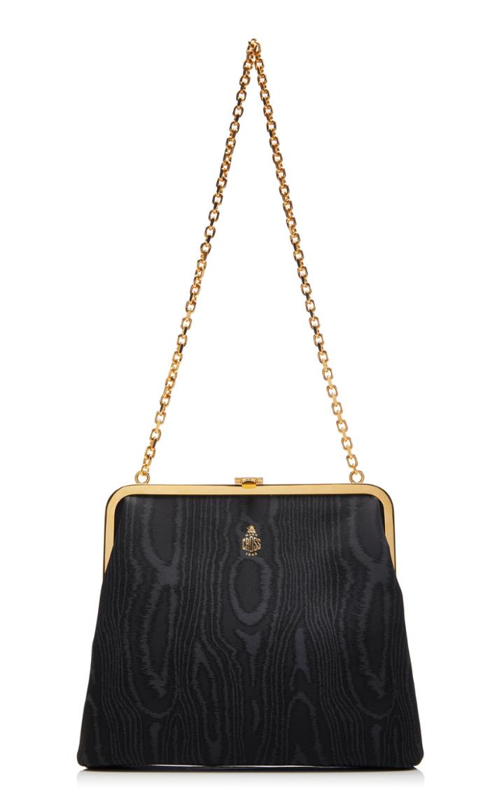 Mark Cross Susanna Moire Frame Pouch