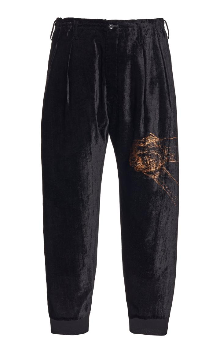 Yohji Yamamoto Holding Hands Rib Trousers