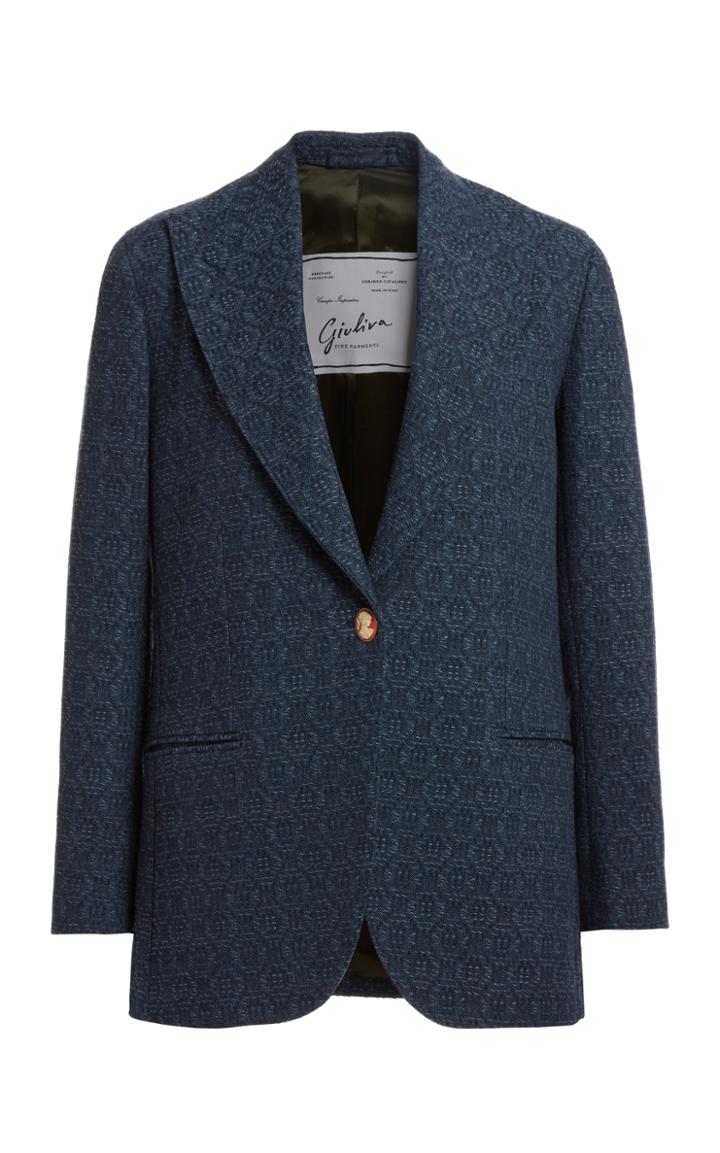 Moda Operandi Giuliva Heritage Collection The Lucilla Wool Blazer