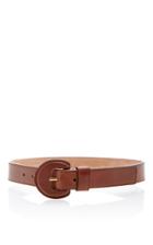 Michael Kors Collection Medium Leather Belt