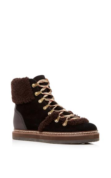 Seebychlo Eileen Flat Shearling Boot