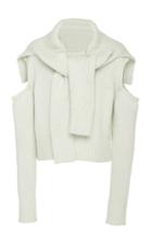 Hellessy Kruger Cut-out Silk-cashmere-blend Sweater