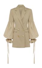 Moda Operandi Aje Consonance Crepe Blazer Dress