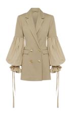 Moda Operandi Aje Consonance Crepe Blazer Dress