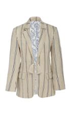 Alix Of Bohemia Limited Edition Freeman Blazer In Jute Stripe