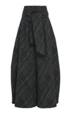 Rosie Assoulin Sash-tie Cotton-blend Wide-leg Pants
