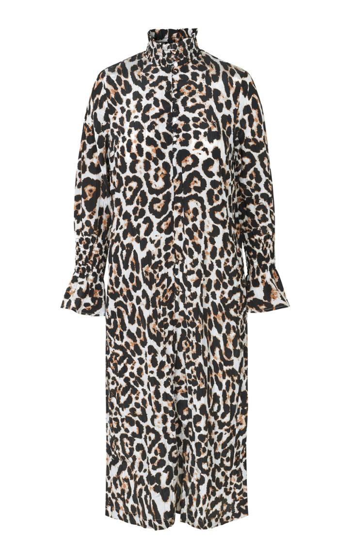 Moda Operandi Baum Und Pferdgarten Aeverie Leopard-print Crepe Dress