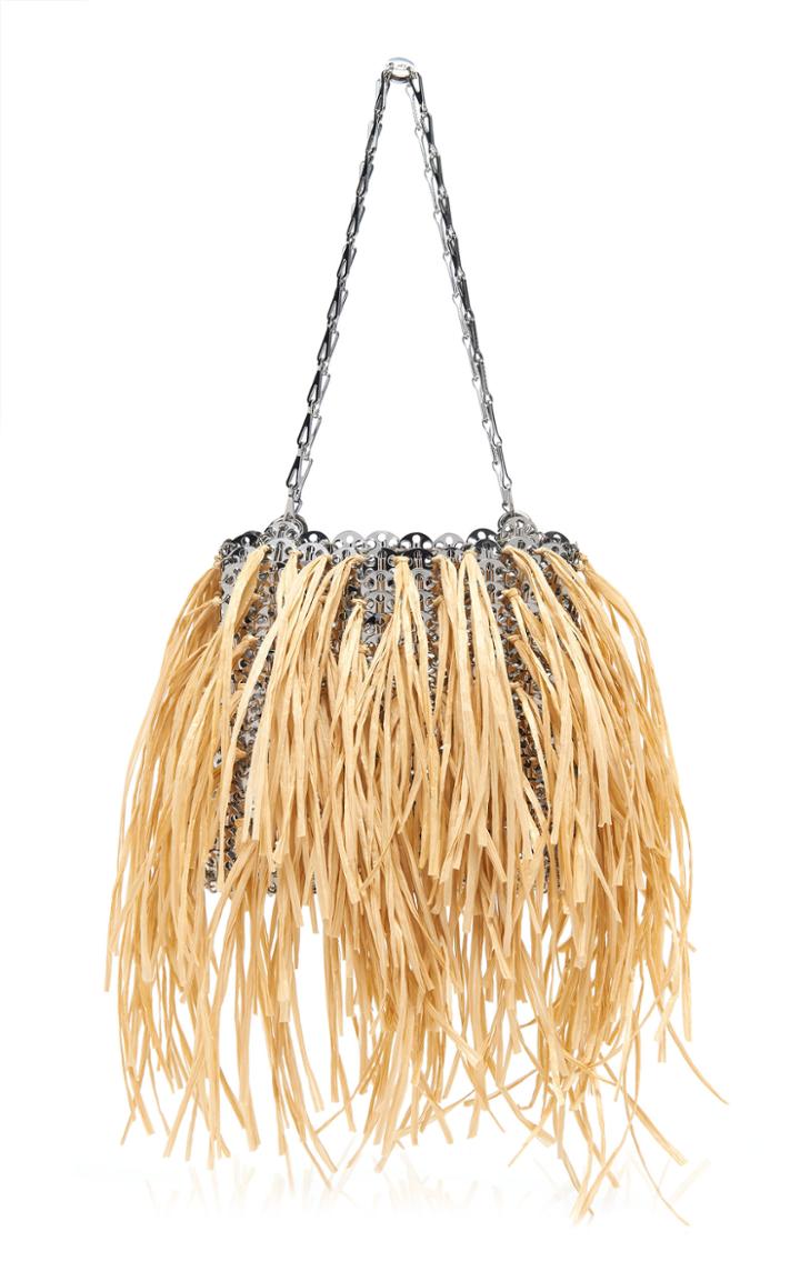 Moda Operandi Paco Rabanne 1969 Raffia Shoulder Bag