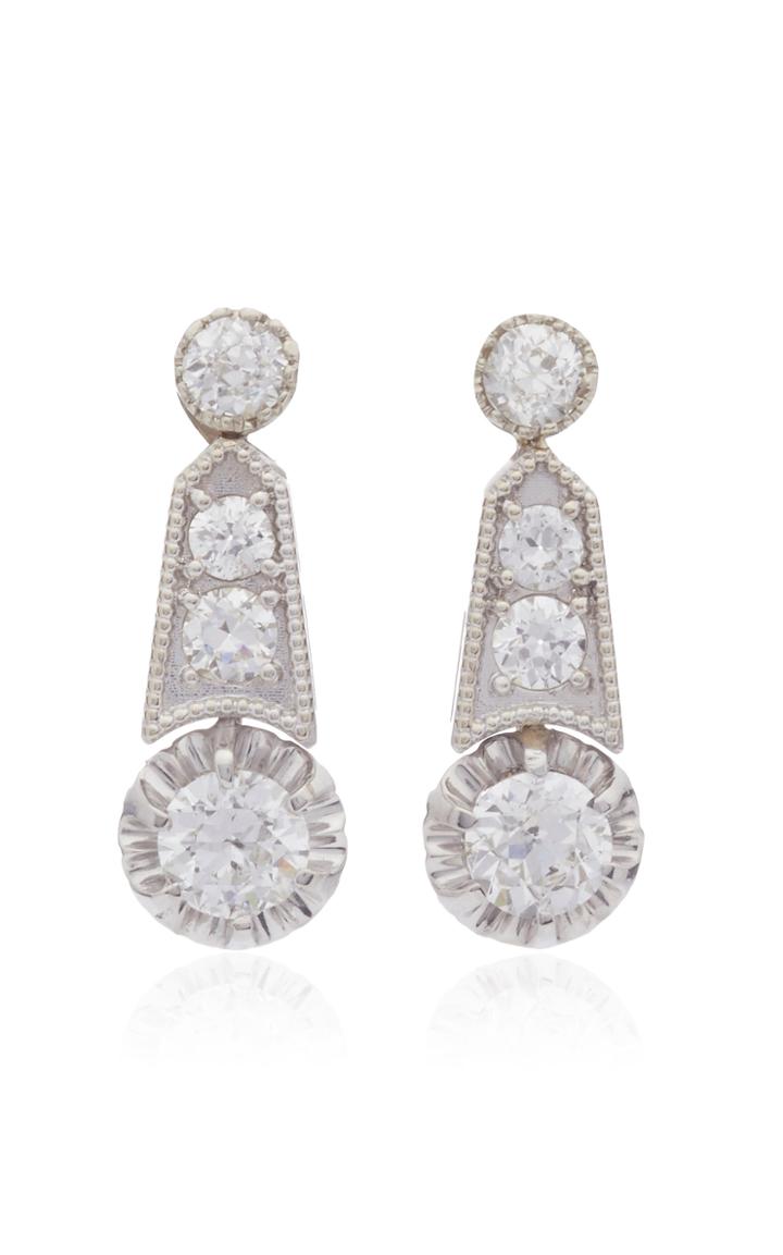 Mindi Mond Deco Revival Milgrain Earrings