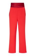 Prabal Gurung Cummerbund Straight Leg Trousers